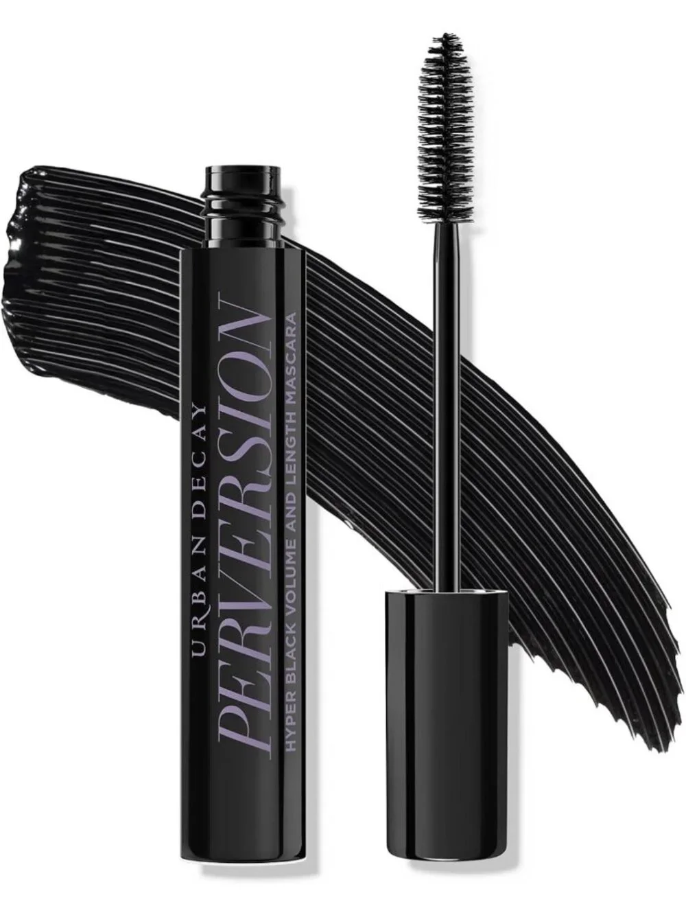 Volumizing Black Mascara - Lengthening, Smudge-Resistant, Flake-Free, 16HR Wear